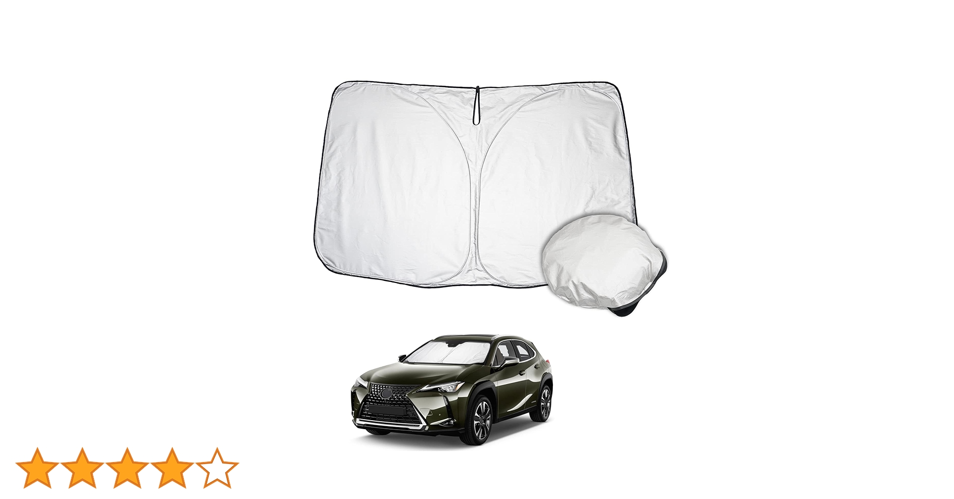 【未使用】(匿名発送)純正　LEXUS UX フロントウインドウサンシェード 未使用】(匿名発送)純正 LEXUS UX フロントウインドウ